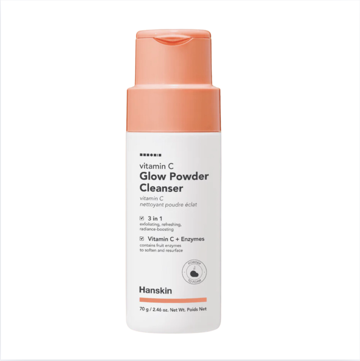 HANSKIN Vitamin C Glow Powder Cleanser